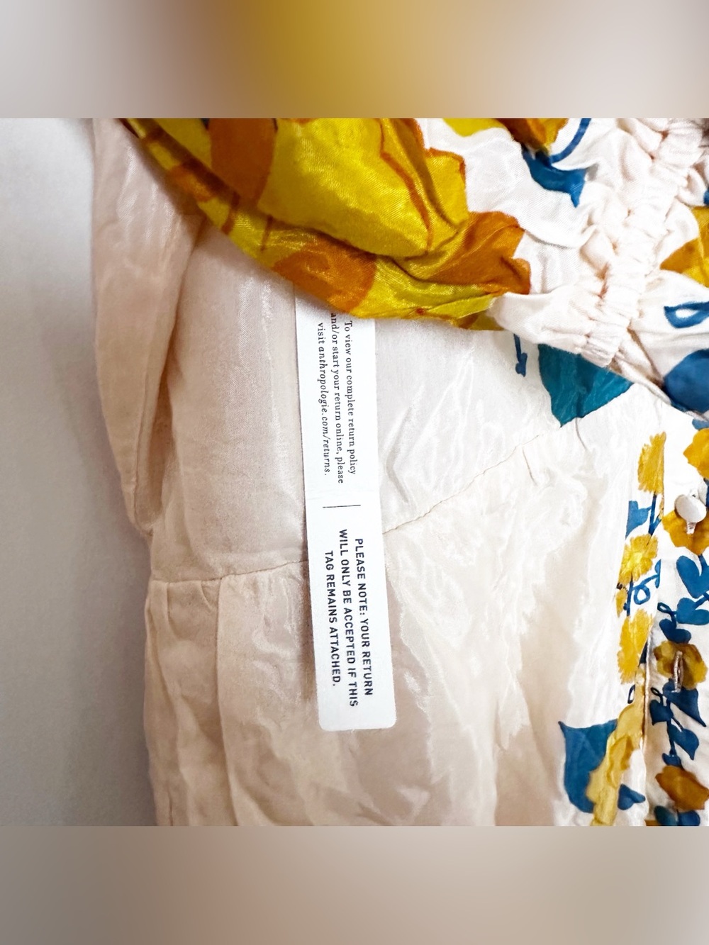 Anthropologie X Farm Rio Puff-Sleeve Printed Midi Dress - Picture 12 of 13